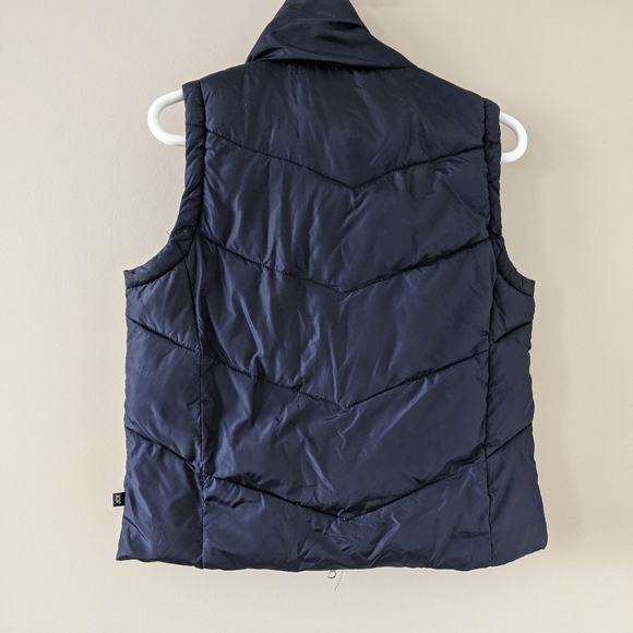 JACOB / NAVY PUFFER QUILTED VEST / SMALL - Picture 5 of 8